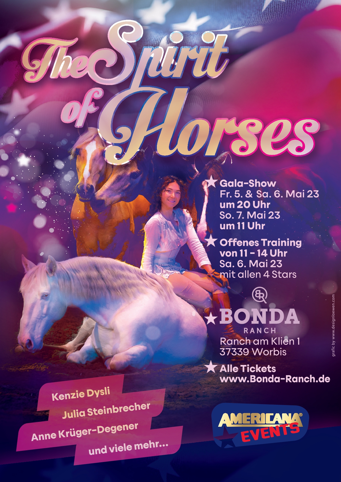 The Spirit of Horses Plakat