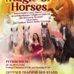 Magic of Horses - BONDA Ranch - 26. - 28. April 2024 - Flyer